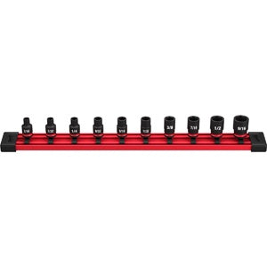 10 Piece Shallow 1/4" Drive