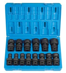 1/2" Drive 14 Piece 12 Point