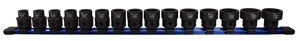 Astro Pneumatic 15PC 1/2" DRIVE NANO IMPACT SOCKETS - METRIC