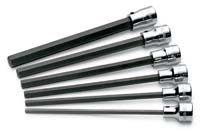 6 Pc. 3/8" Dr. Long Metric Hex