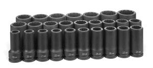 3/4" Drive 12 Point 26 Piece - 1