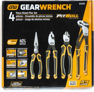 4 Piece Popular Pliers Set