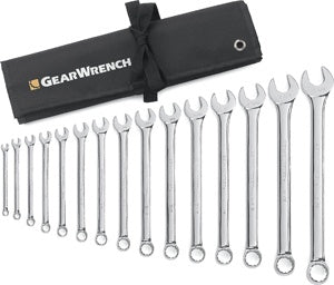15 Pc. SAE Long Pattern Wrench