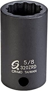 3/8" Dr. 5/8" 12pt Semi-Deep