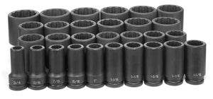 3/4" Drive 12 Point 29 Piece - 1