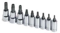 9 Pc 1/4" & 3/8" Dr Tamper