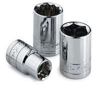 1/2" 6 Point Standard Socket - 1