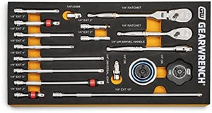 18 Piece 1/4" Ratchet & Drive