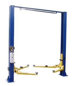 9000 Lb. Two Post Lift Clear