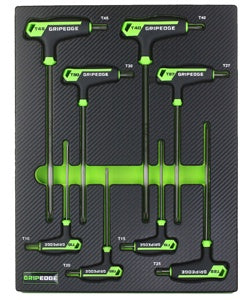 Grip Edge Tools 8-PC RPT Star T-Handle set (Long)