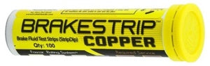Brake Fluid Test Strips