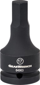 17MM 3/4" Drive Hex Impact Bit