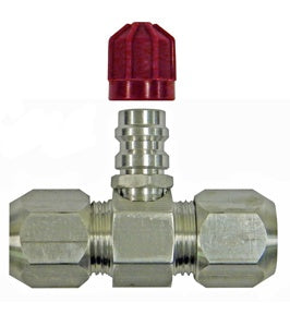 1/2" Service Port Valve - Low