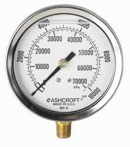 2-1/2" Dia Pressure Gauge 1/4"