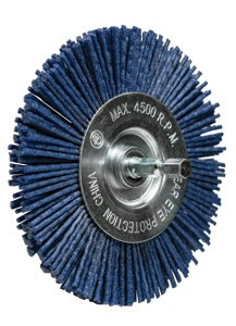 3" Radial Fine Nylon Wheel Hex