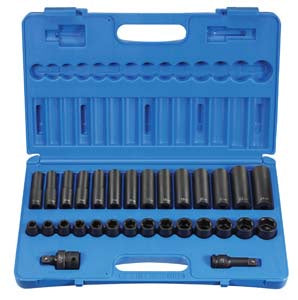 1/2" Drive 30 Piece Standard