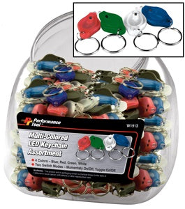 72 Piece Led Key Chain