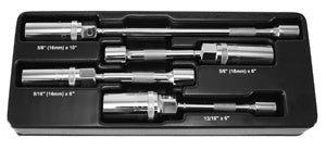 Astro Pneumatic Magnetic Spark Plug Universal Extension Socket Set