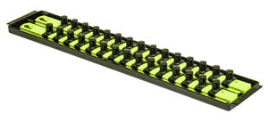 Ernst Mfg. 2 Rail Twist Lock Socket Boss 18", HI-VIZ - 1/2"