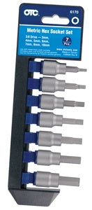 7 Piece Hex Bit Ser 3-10mm