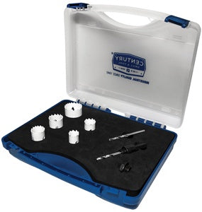 9 Piece Bi-Metal Hole Saw Kit - 1