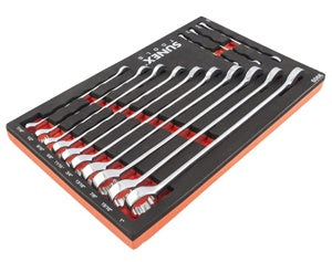 13 Piece V-Groove SAE Wrench