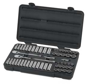 GearWrench 57PC 3/8" DR 12PT SOCKET SET