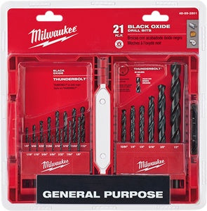 21 Pc Thunderbolt Black Oxide