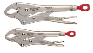 Milwaukee Tool 2 Pc. 7" & 10" TORQUE LOCK MAXBITE LOCKING PLIERS SET
