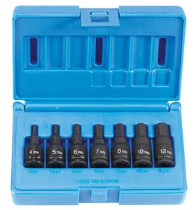 3/8" Drive 7 Piece Hex Driver - 1