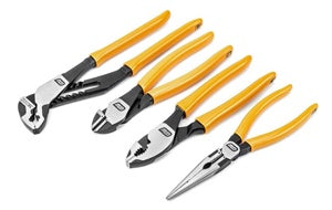 GearWrench 4 Piece PITBULL Mixed Dual Material Plier Set