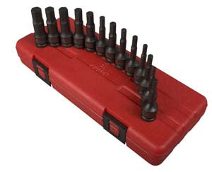 13Pc 3/8" Dr Fractional &