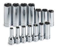 14 Piece 6 Point Deep Metric