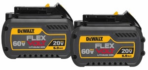 Flexvolt 20/60V Max 6.0ah