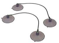 Lisle WINDOW HOLDER FOR DOOR WINDOWS SUCTION CUPS