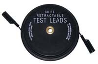 Lang Retractable Test Leads Single wire 30'