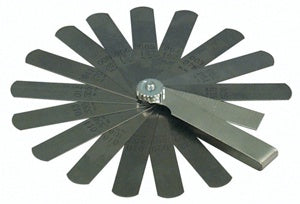 15 Blade Standard Feeler Gage