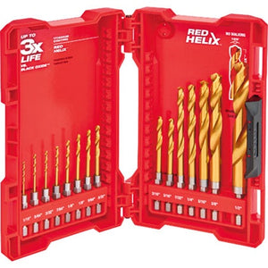 15 Pc Redhelix 1/4"ﾔHex