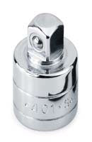 3/8"F-1/2"M Chrome Adapter