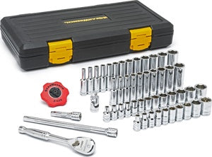 51-Pc 1/4" Drive SAE/Metric 6