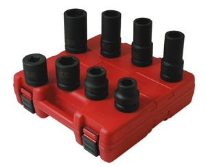 1" Drive 8 Piece Sae/Metric