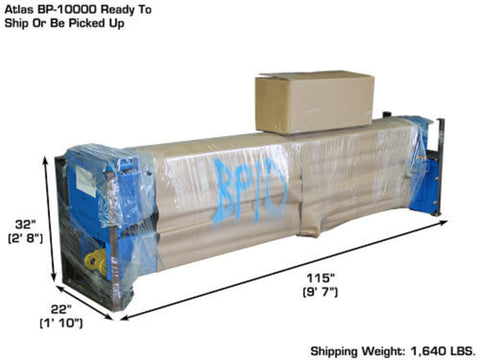 Image of Atlas BP10000X 10000 Pound Base Plate 2 Post Lift - Includes Shipping