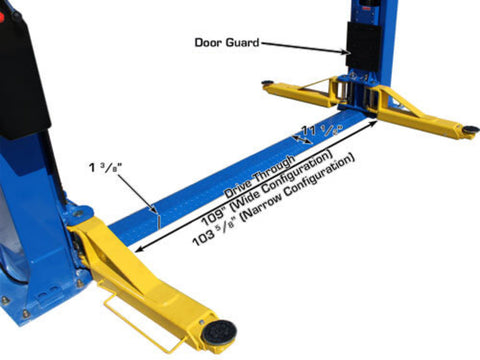 Image of Atlas BP12000X Base Plate 12,000 Two Post Automotive Lift - Includes Shipping