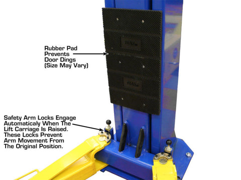 Image of Atlas OHX10000X 10,000 Pound Extra Tall Extra Wide 2 Post Lift