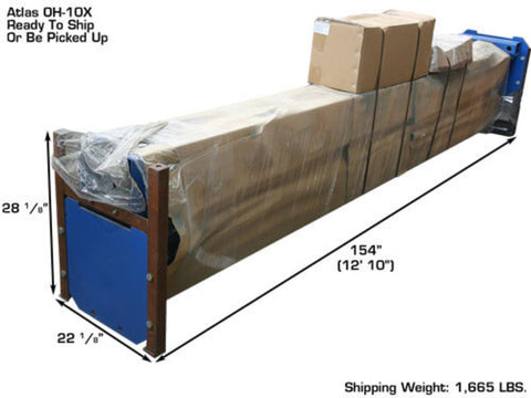 Image of Atlas OHX10000X 10,000 Pound Extra Tall Extra Wide 2 Post Lift