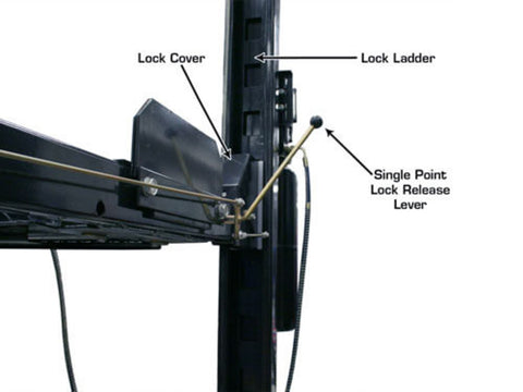 Image of Atlas PRO8000-EXT Extended Height Hobbiest 4 Post Lift