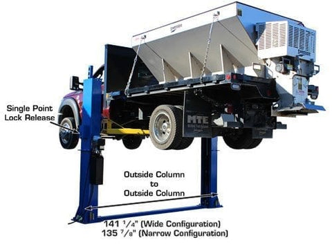 Image of Atlas BP12000X Base Plate 12,000 Two Post Automotive Lift - Includes Shipping