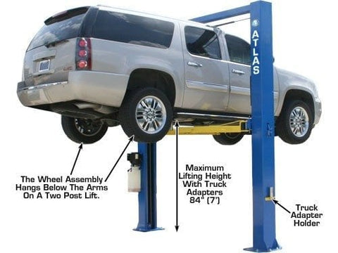 Image of Atlas OHX10000X 10,000 Pound Extra Tall Extra Wide 2 Post Lift