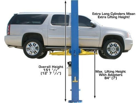 Image of Atlas OHX10000X 10,000 Pound Extra Tall Extra Wide 2 Post Lift
