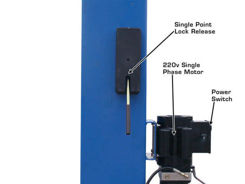 Image of Atlas BP8000 8000 Pound Base Plate Automotive Lift